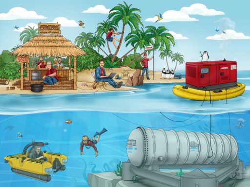 Kalendermotiv 2024 Illustration