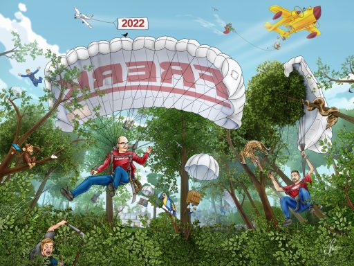 Kalendermotiv 2022 Illustration