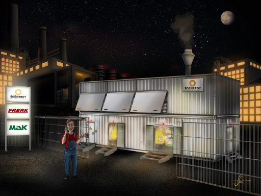 Präsente zum Projektabschluss Illustration, Digitale Zeichnung